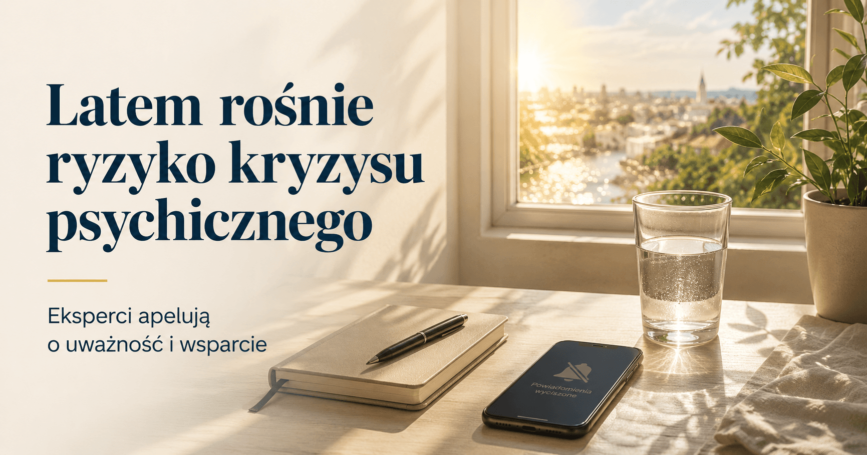 Wakacje nie zawsze oznaczają odpoczynek. Latem rośnie ryzyko kryzysu psychicznego młodzieży