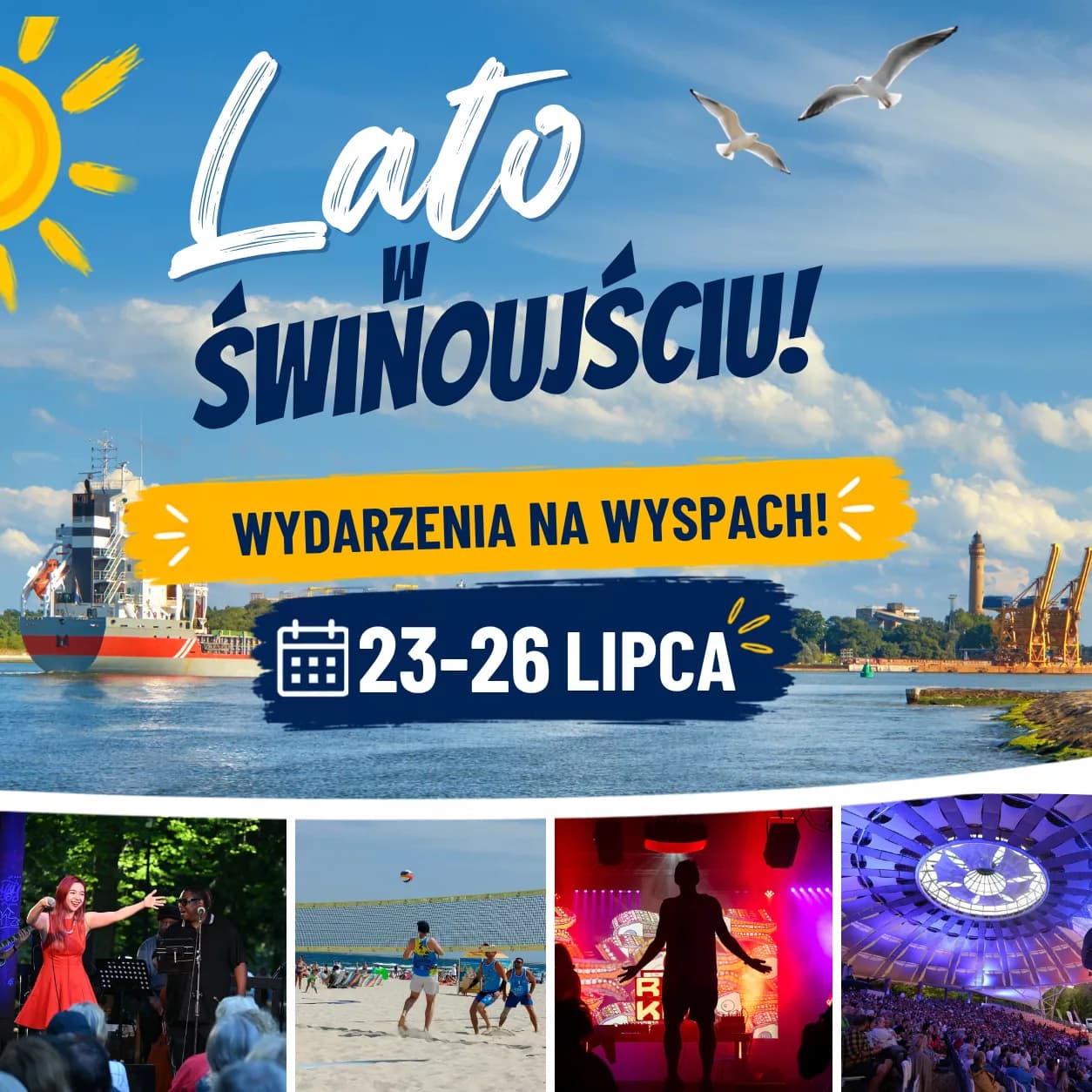 Wakacje nie zwalniają tempa. Przed nami kilka dni pełnych muzyki, sportu i letnich emocji