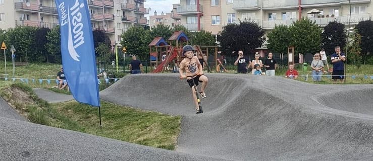 Wakacyjna rywalizacja na Pumptracku
