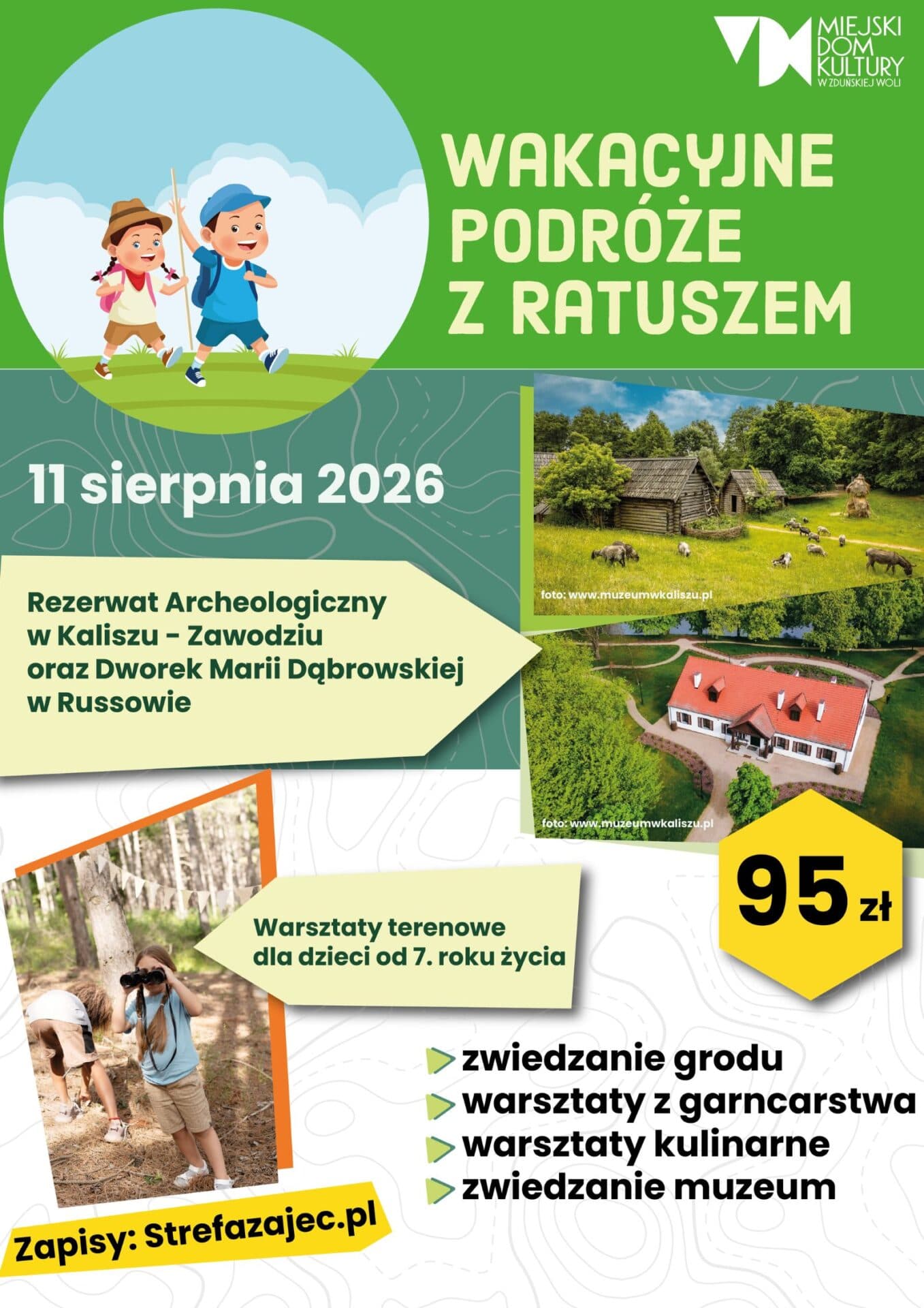 Wakacyjne podróże z Ratuszem. Dwa letnie wyjazdy dla dzieci już w sierpniu