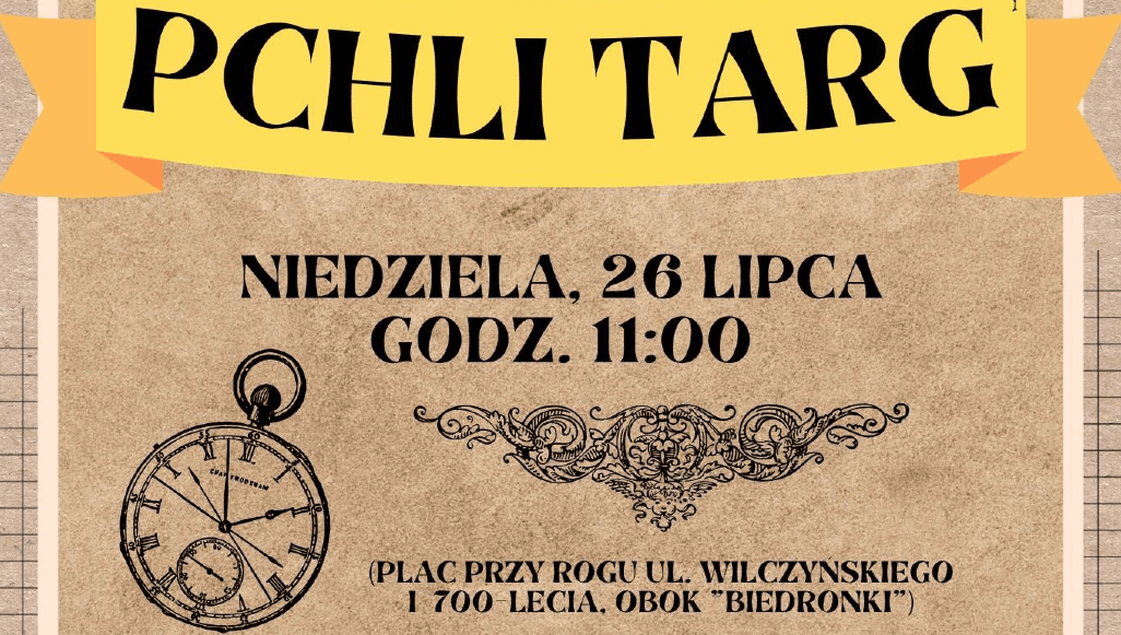 Wakacyjny Pchli Targ w Łukowie
