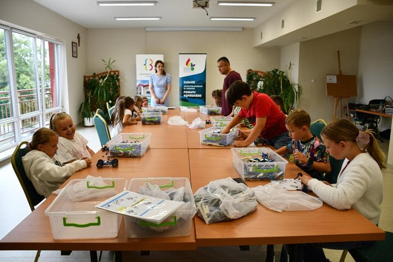 Warsztaty techniczne dla dzieci z wykorzystaniem klocków Lego