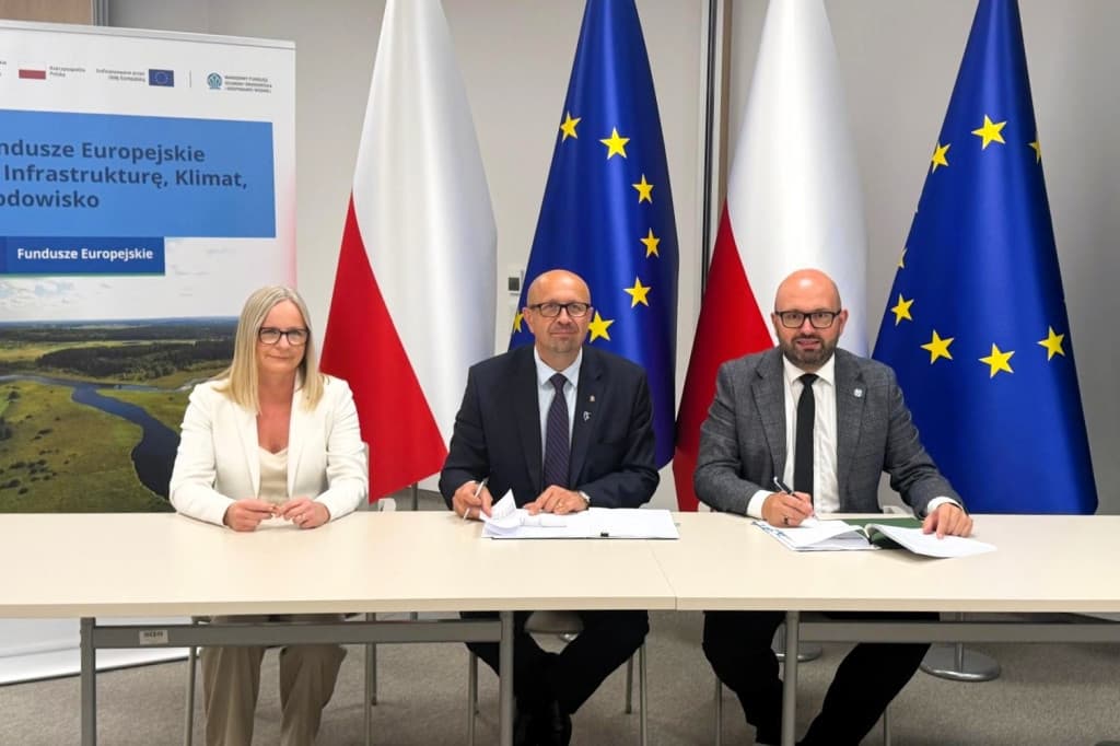 Wejherowo stawia na wodę i zieleń. Miasto otrzyma blisko 18 mln zł na inwestycje klimatyczne
