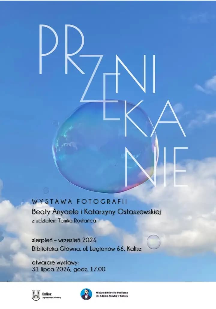 Wernisaż wystawy fotografii „Przenikanie” w kaliskiej bibliotece