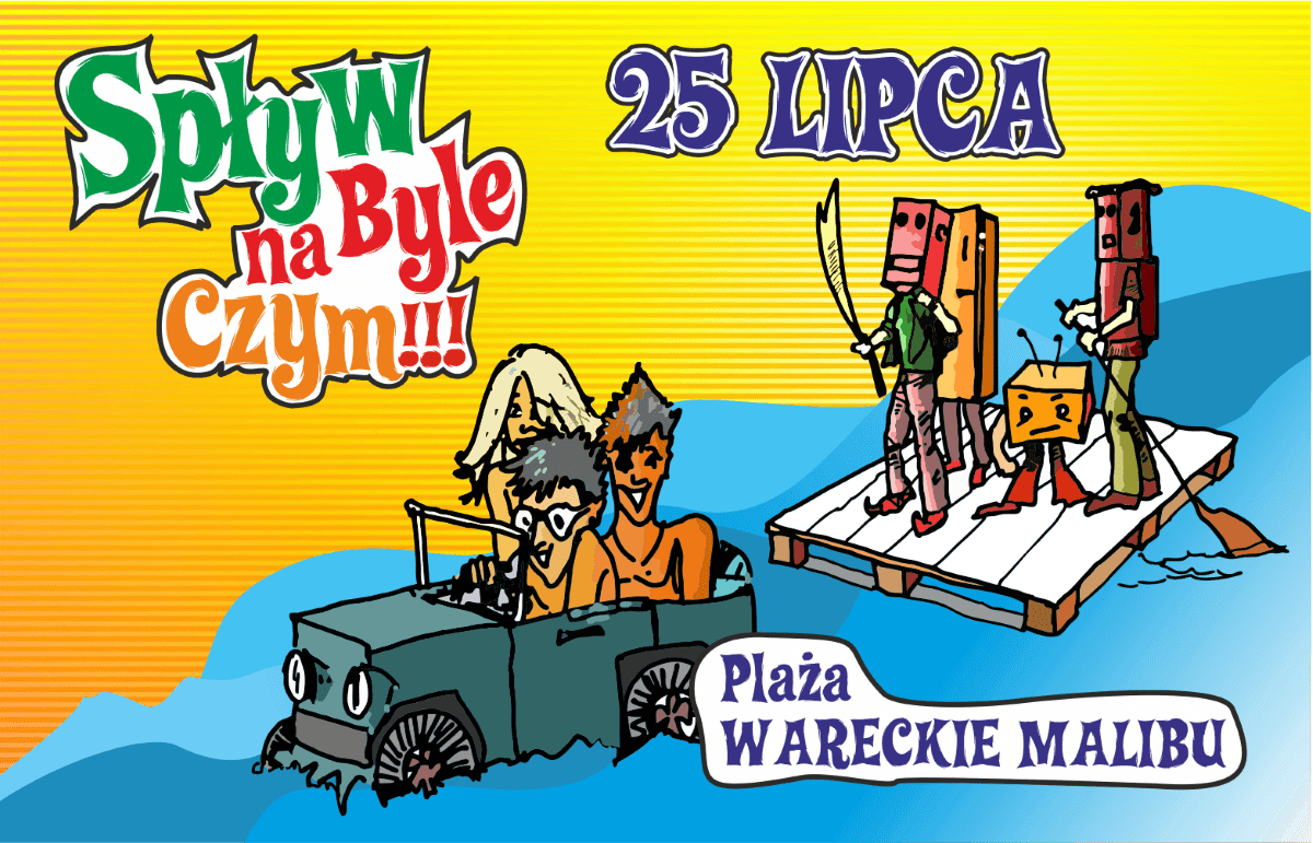 Weź udział w 10 edycji Spływu na Byle Czym Rzeką Pilicą