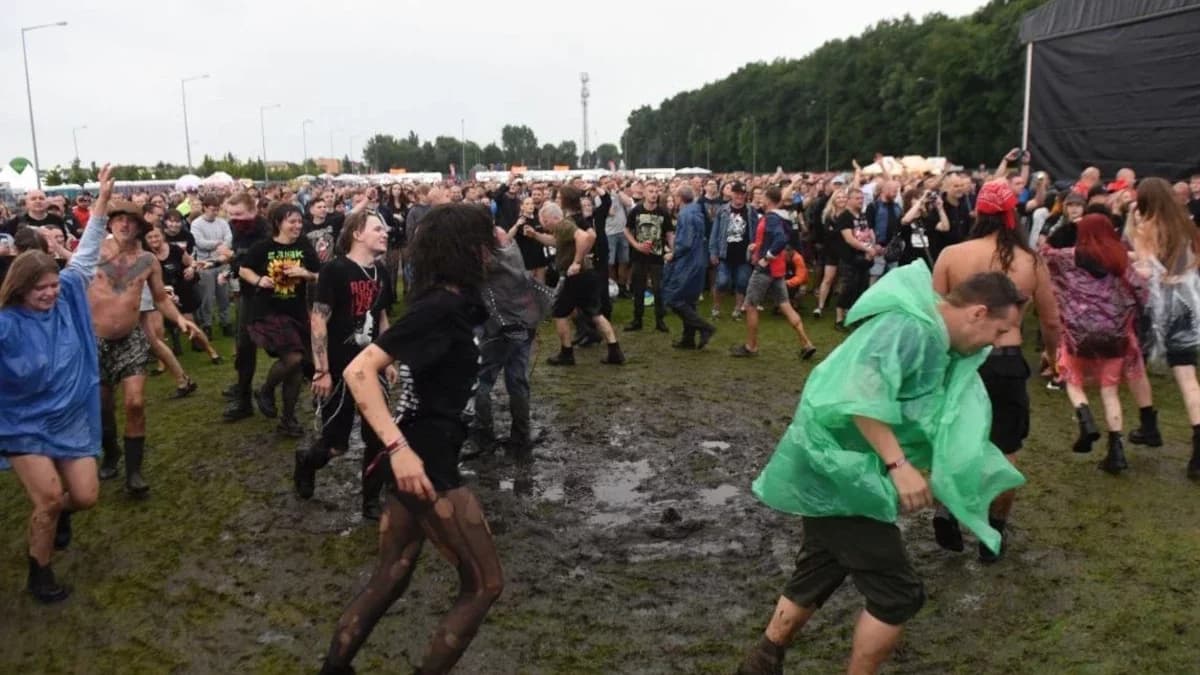 WiadomościBłoto i ulewa nie wystraszyły festiwalowiczów ZOBACZ ZDJĘCIA I WIDEO