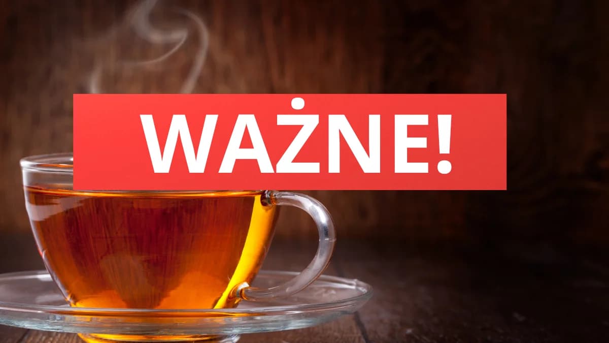 WiadomościPopularna herbata wycofana ze sklepów Wykryto obecność groźnej bakterii