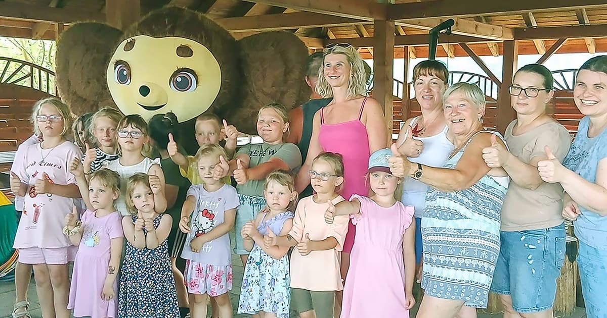 Wielka impreza pod wiatą w Gąsiorowicach. Nie było miejsca na nudę