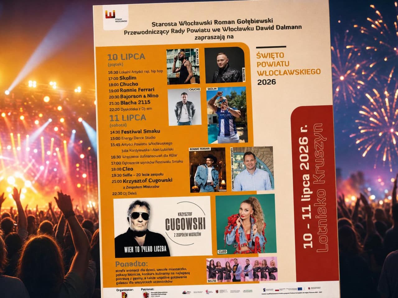 Wielkie święto z masą gwiazd. Na scenie Skolim, Cleo i zespół świętujący 20-lecie