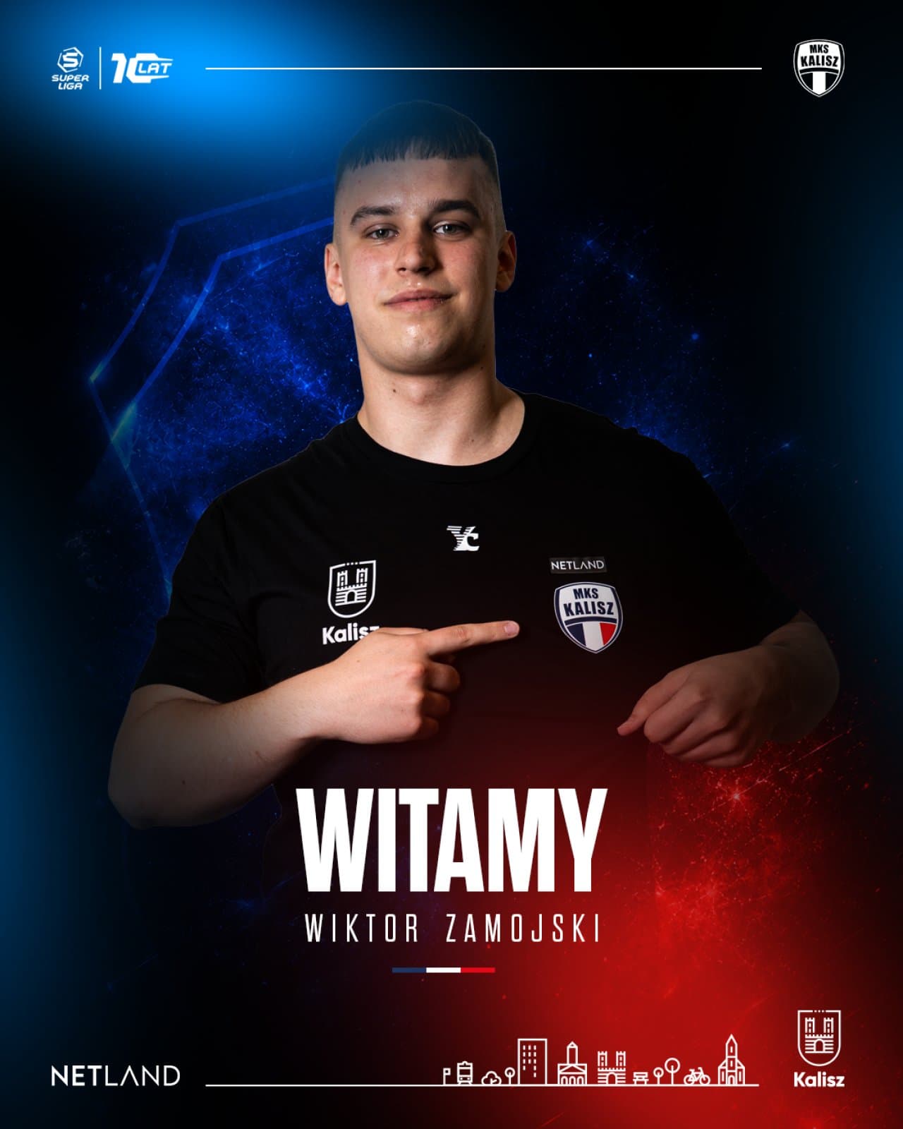 Wiktor ZAMOJSKI w NETLAND MKS Kalisz!