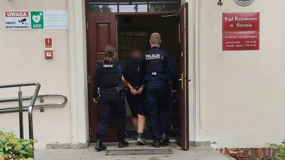 Wjechał do lasu i ukrył się na tylnej kanapie. Trafi za kratki
