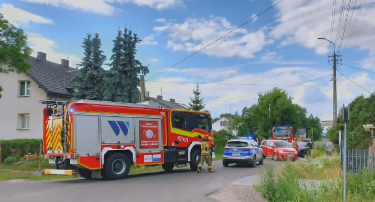 Wjechał rowerem w tył opla. Miał 1,3 promila