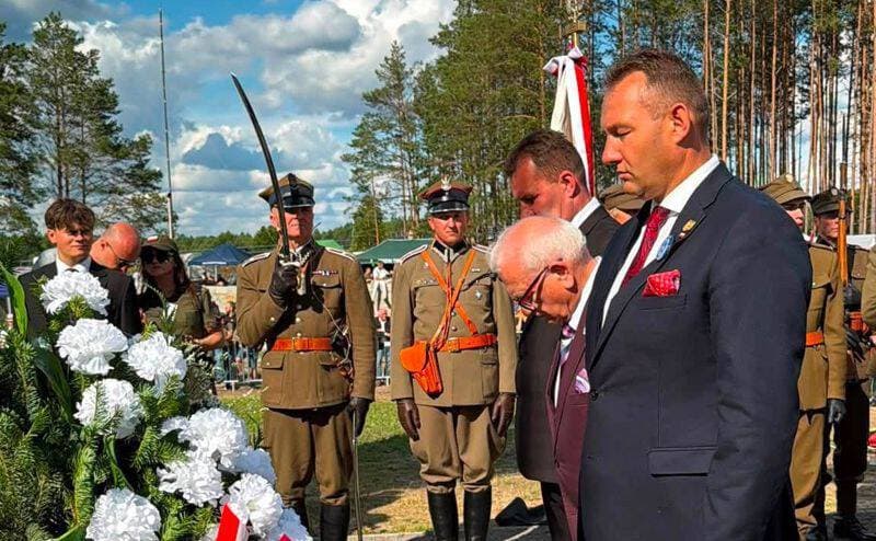 Wójt Gminy Udanin uczestniczył w uroczystościach upamiętniających Ofiary ludobójstwa dokonanego przez OUN-UPA