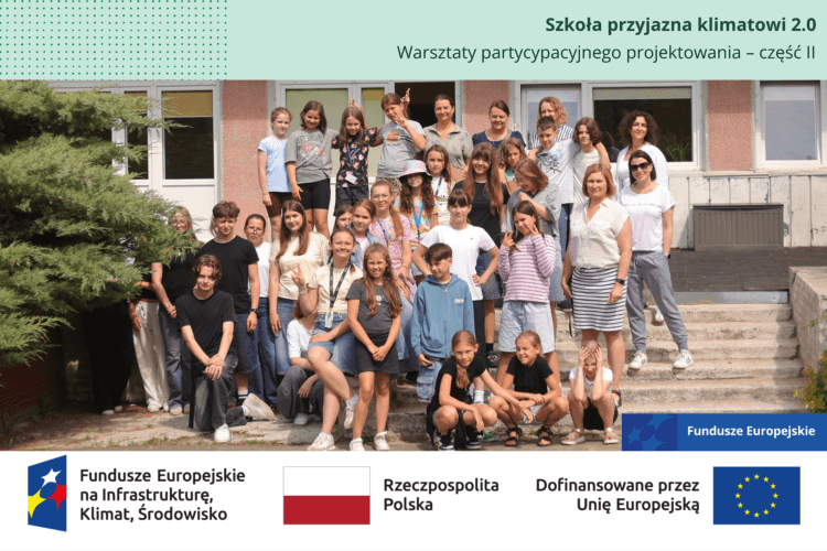 Wołomin – Jak zmieni się teren przy ZS nr 3? Wnioski z konsultacji projektu „Szkoła przyjazna klimatowi 2.0”