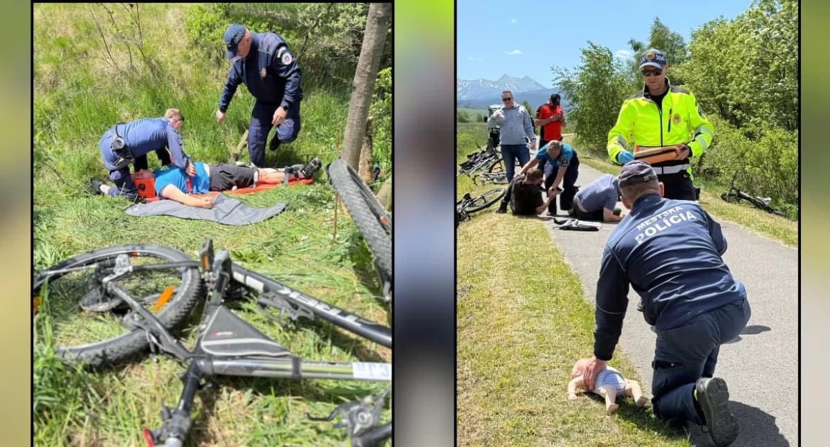 Wspólne szkolenie policjantów z Polski i Słowacji. Ćwiczyli ratowanie życia na