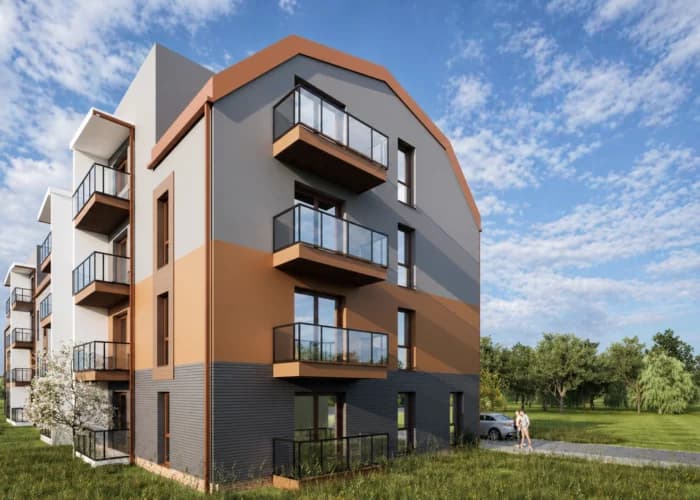 Wybudują blok przy centrum handlowym. Wiadomo, jak będzie wyglądał