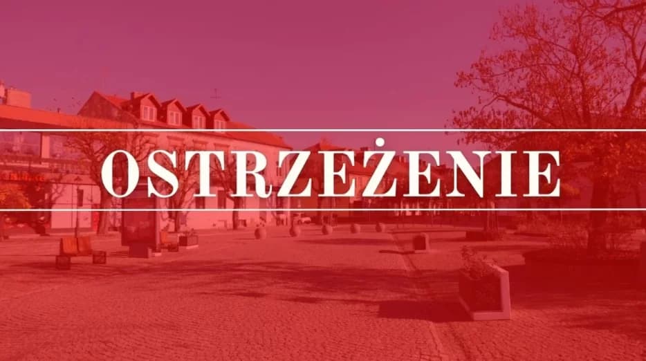Wydano ostrzeżenie dla woj. łódzkiego. Potrwa do wieczora
