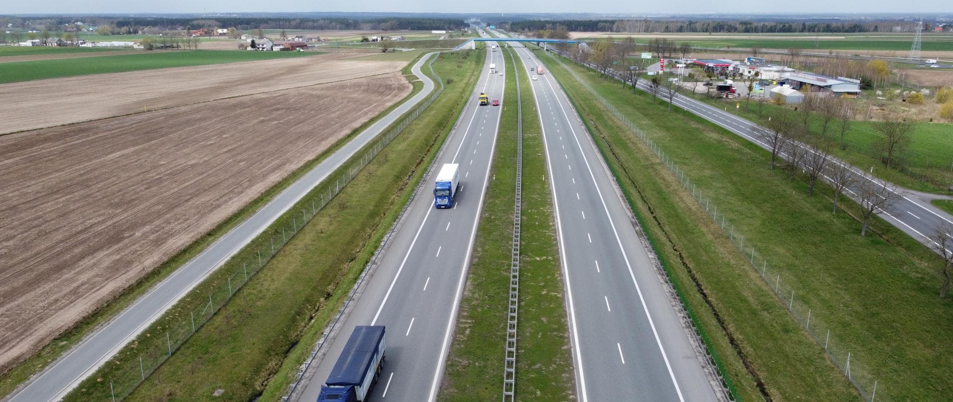 Wypadek na autostradzie A1. Ruch w stronę Gdańska zablokowany
