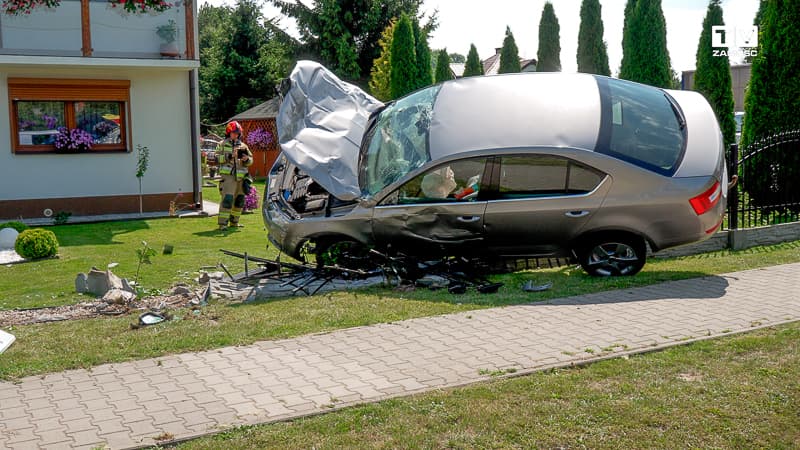 Wypadek podczas wyprzedzania