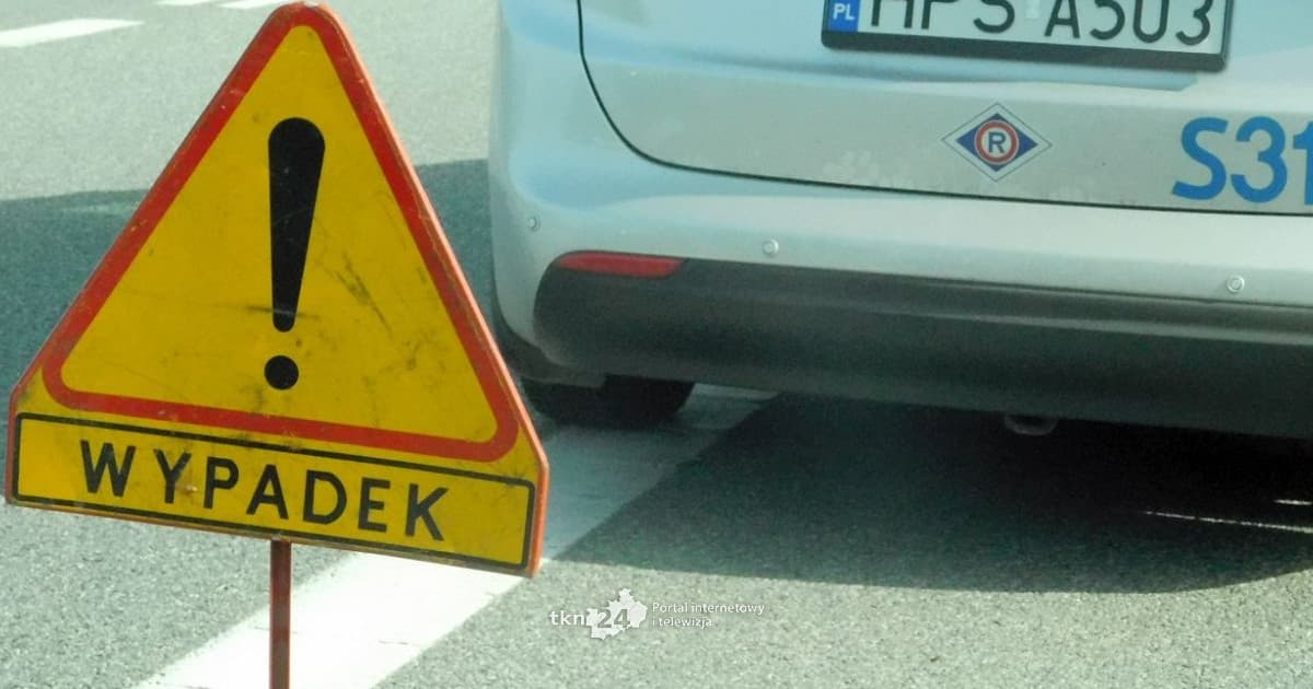 Wypadek w Mościskach. 36-latka w szpitalu