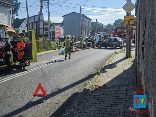 Wypadek w Raszczycach