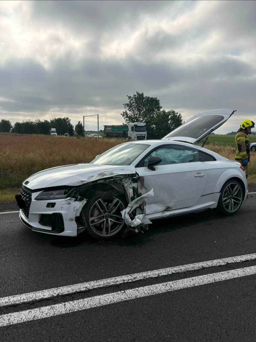 Wypadek w Szczytnikach Czerniejewskich