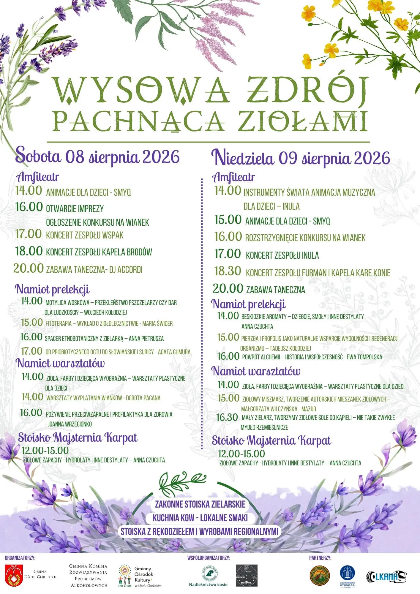 Wysowa-Zdrój znów będzie pachniała ziołami. Przed nami jeden z największych letnich festiwali w Beskidzie Niskim