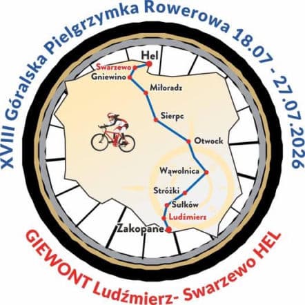 Z Giewontu na Hel. XVIII Góralska Pielgrzymka Rowerowa już na trasie