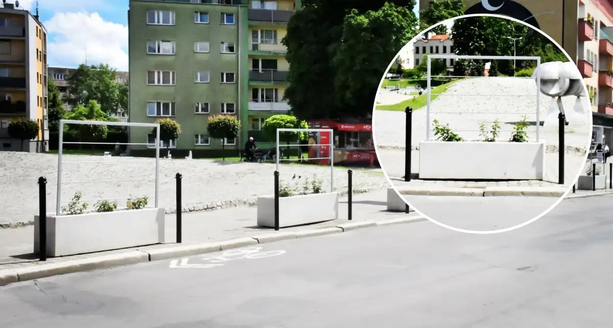 „Zabrany” chodnik i mizerne rośliny. Kontrowersyjna inwestycja na 3 Maja kosztowała ponad 300 tys. zł