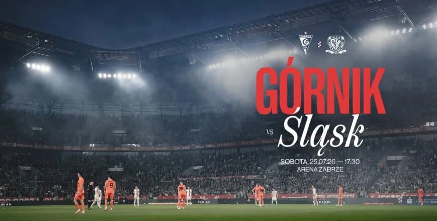 Zabrze: Górnik zmierzy się ze Śląskiem w inauguracyjnym meczu sezonu