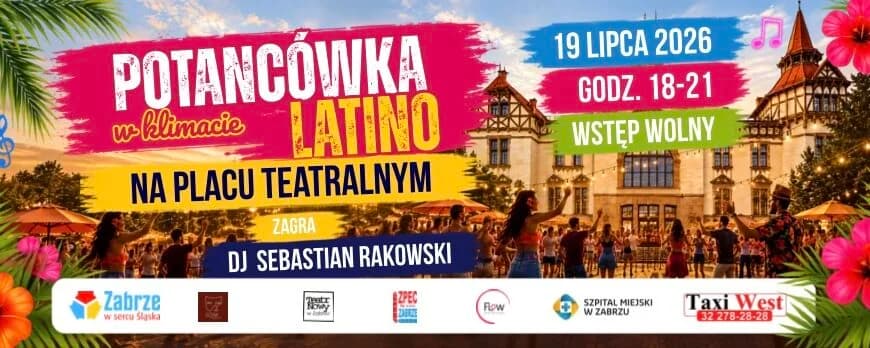 Zabrze: Latino na Placu Teatralnym 19 lipca od