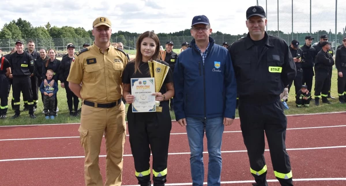 Zacięta rywalizacja strażaków w Chrostkowie