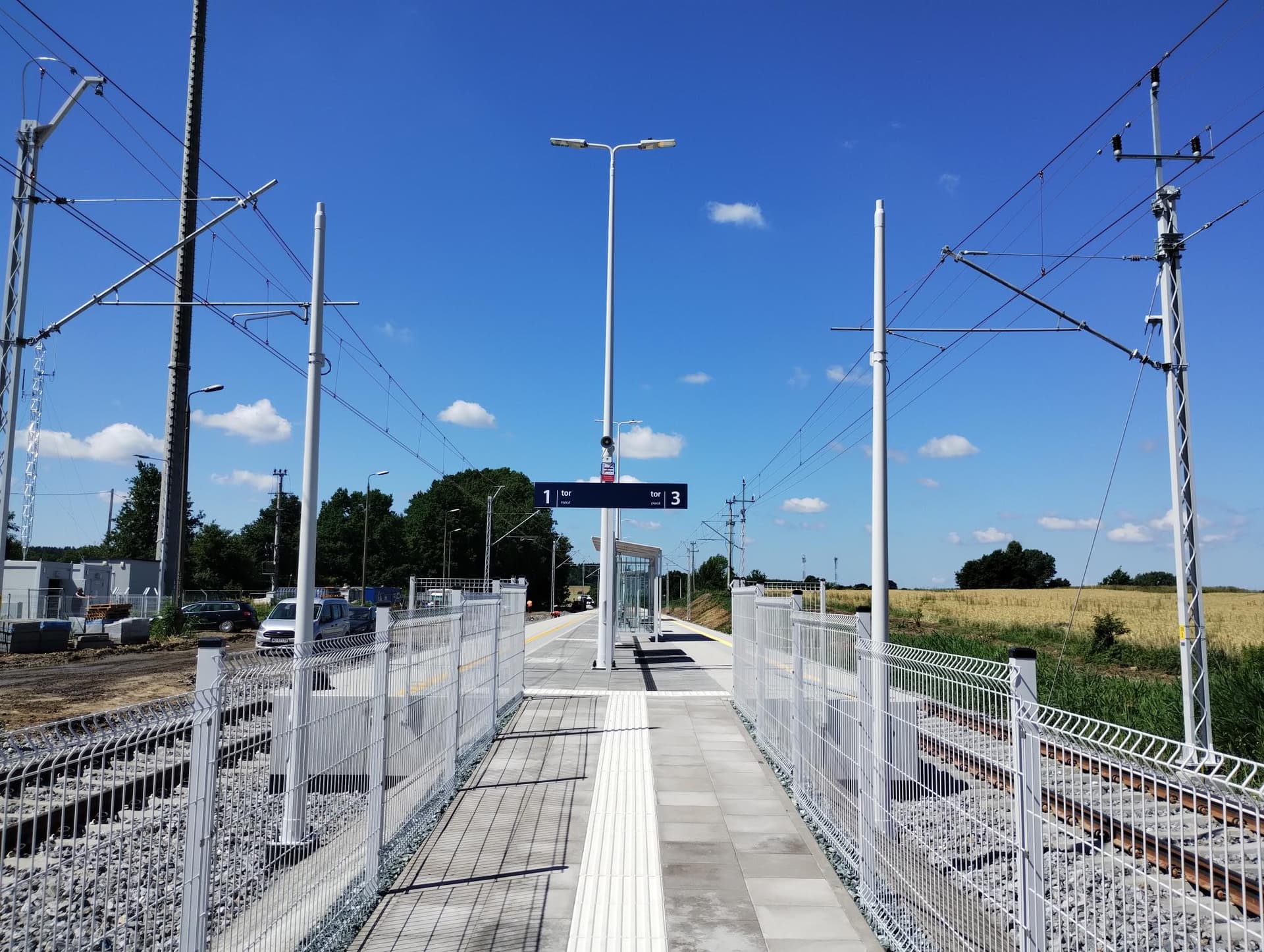 Zakończono ważną przebudowę linii kolejowej na granicy Wielkopolski i Dolnego Śląska