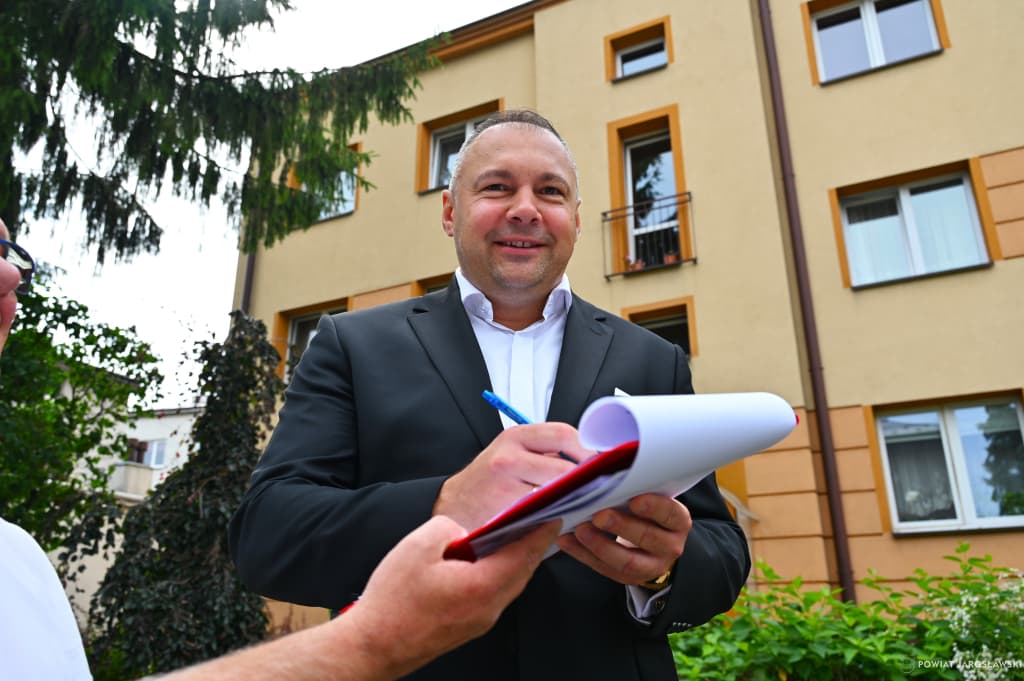 Zakończyliśmy odnowę chodnika przy ulicy Chopina w Jarosławiu