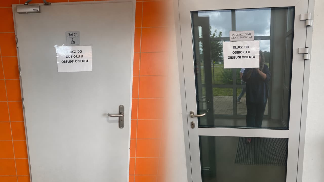 Zamknięta toaleta dla osób z niepełnosprawnościami na MOP Sarny. GDDKiA zapowiada zmiany