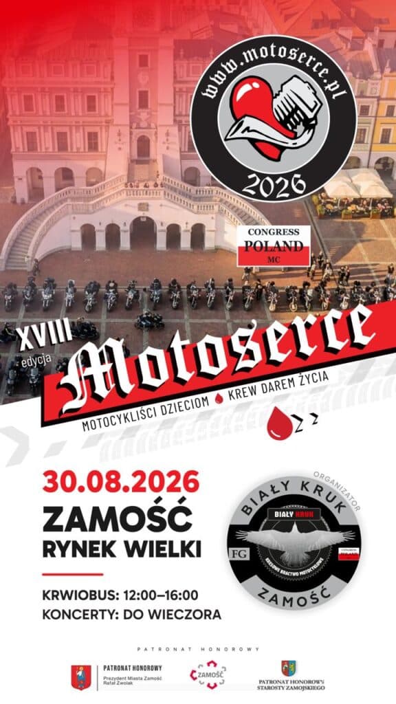 ZAMOŚĆ Motoserce 2026