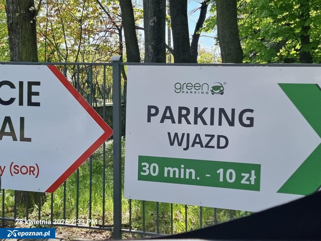 Zapłacił 1350 zł za parkowanie przy poznańskim szpitalu. Jest decyzja lecznicy