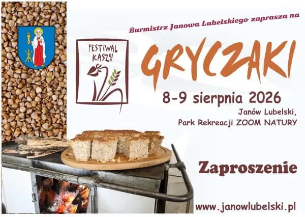 Zapraszamy na Festiwal Kaszy „Gryczaki” w Janowie Lubelskim