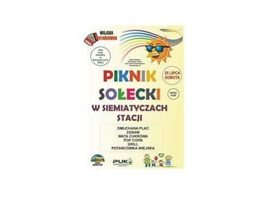 Zaproszenie na imprezę sołecką do Siemiatycz Stacji