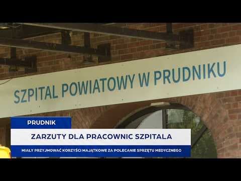 Zarzuty dla pracownic szpitala. Miały przyjmować korzyści majątkowe za polecanie sprzętu medycznego