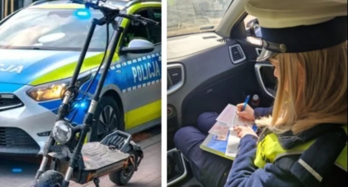Zatrzymano nastolatki na hulajnogach bez kasków. Ważny apel policji do rodziców