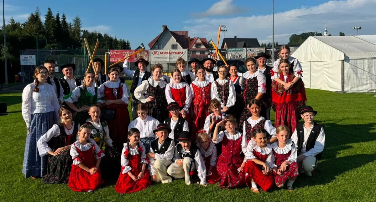 Zespół Rombań zaprezentował orawski folklor podczas 34. Orawskiego Lata w Jabłonce