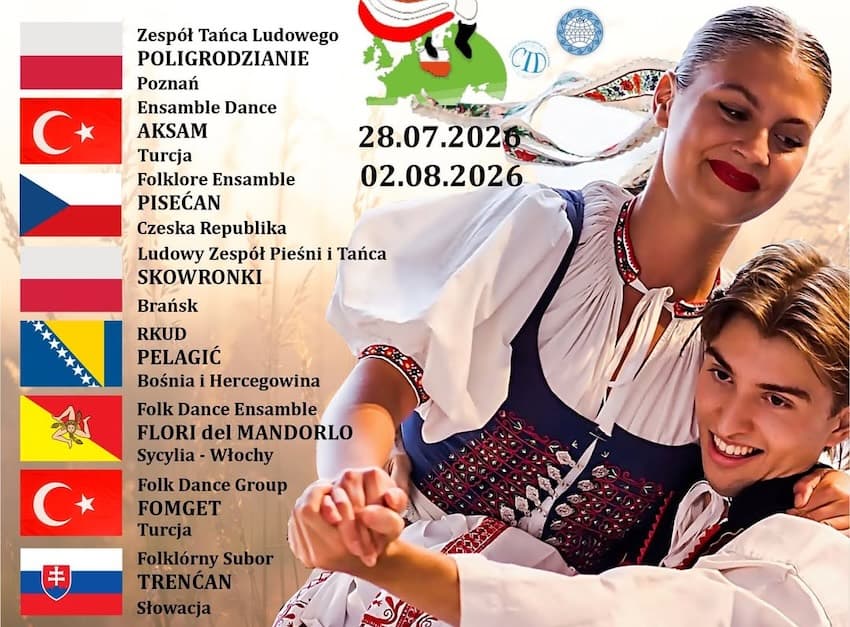 Zespoły z całej Europy przyjadą do Wysokiego Mazowieckiego, Szepietowa i Ciechanowca