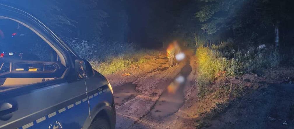 Zgubili się w lesie, wokół krążył niedźwiedź! Policjanci ruszyli na poszukiwania