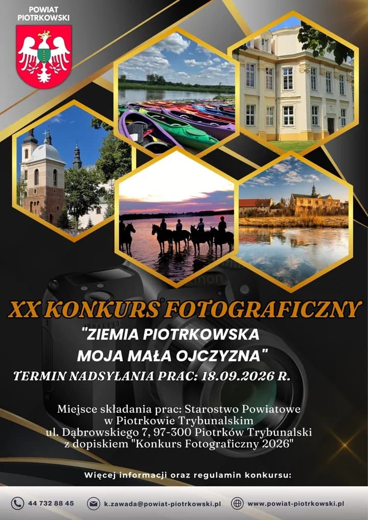 Ziemia Piotrkowska czeka na fotograficzne kadry z jej codzienności