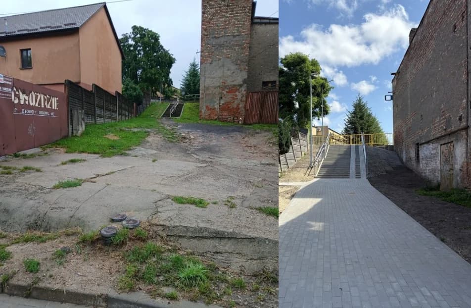 Złocieniec: modernizacja w centrum miasta