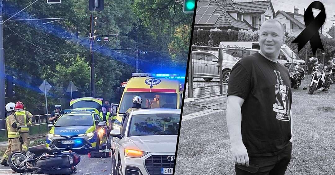 Zmarł 28-letni motocyklista po zderzeniu z Audi. Lekarze walczyli o jego życie 2 tygodnie