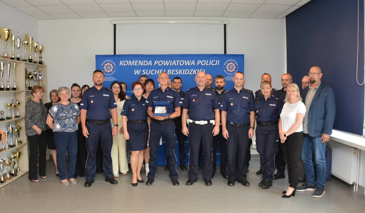 Zmiana na stanowisku rzecznika suskiej policji. Asp. szt. Wojciech Copija oddelegowany do CBZC