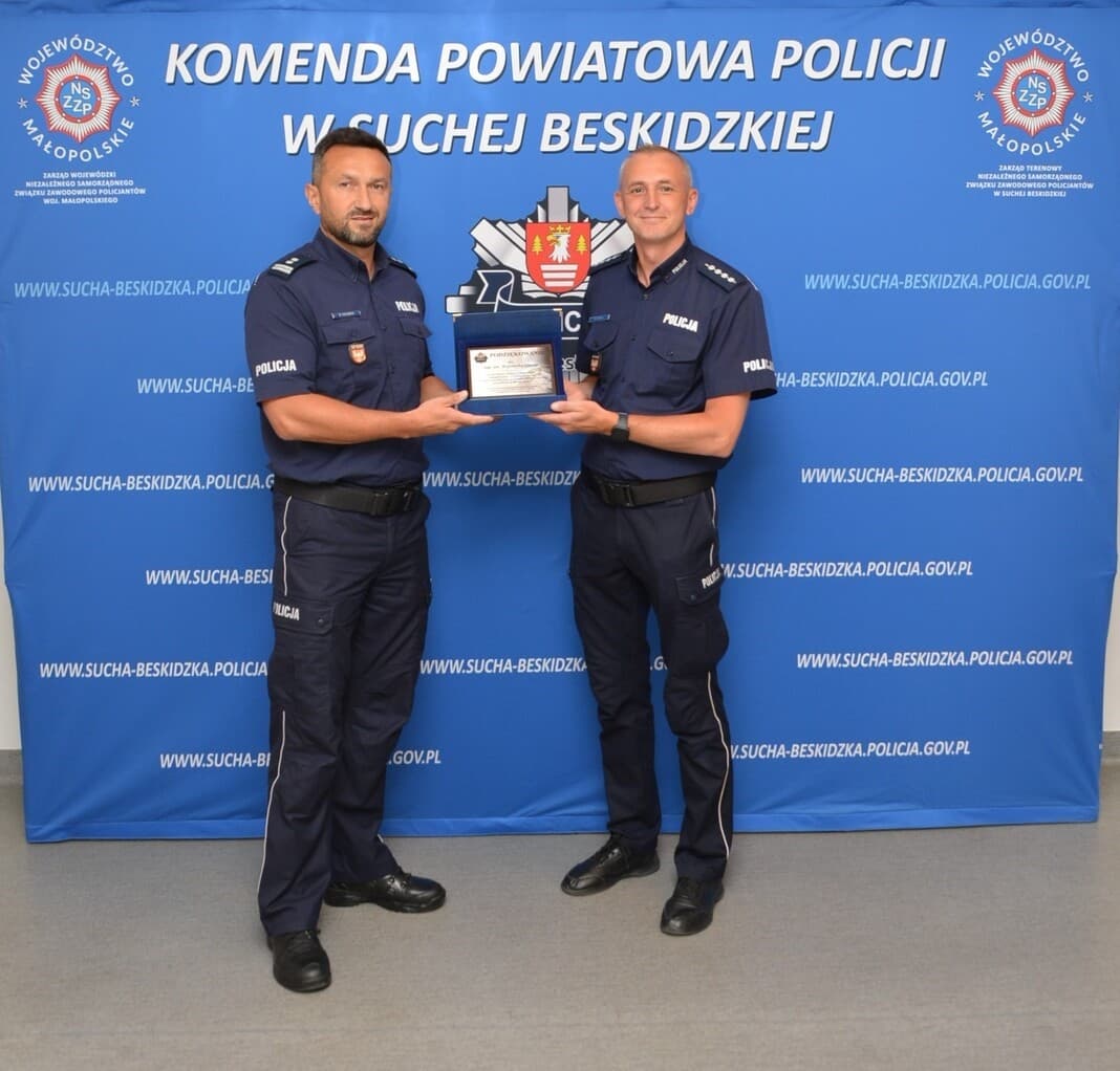 Zmiana oficera prasowego w suskiej komendzie | ZDJĘCIA