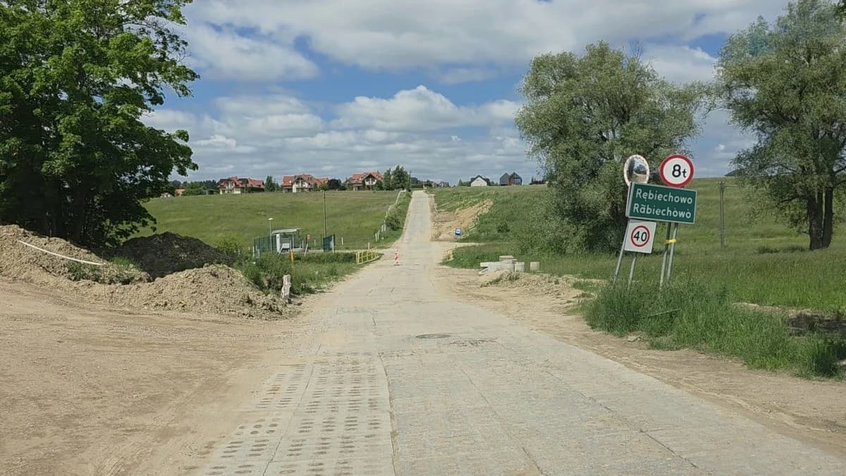 Zmiana organizacji ruchu na ul. Słonecznej w Rębiechowie i Czaplach